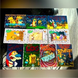 1994 Ren & Stimpy Show Nickelodeon Topps Kids Cartoon Vintage Trading Cards